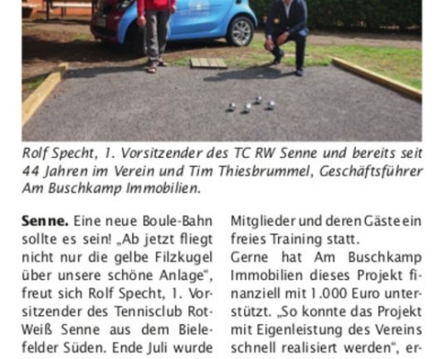 Zeitungsartikel