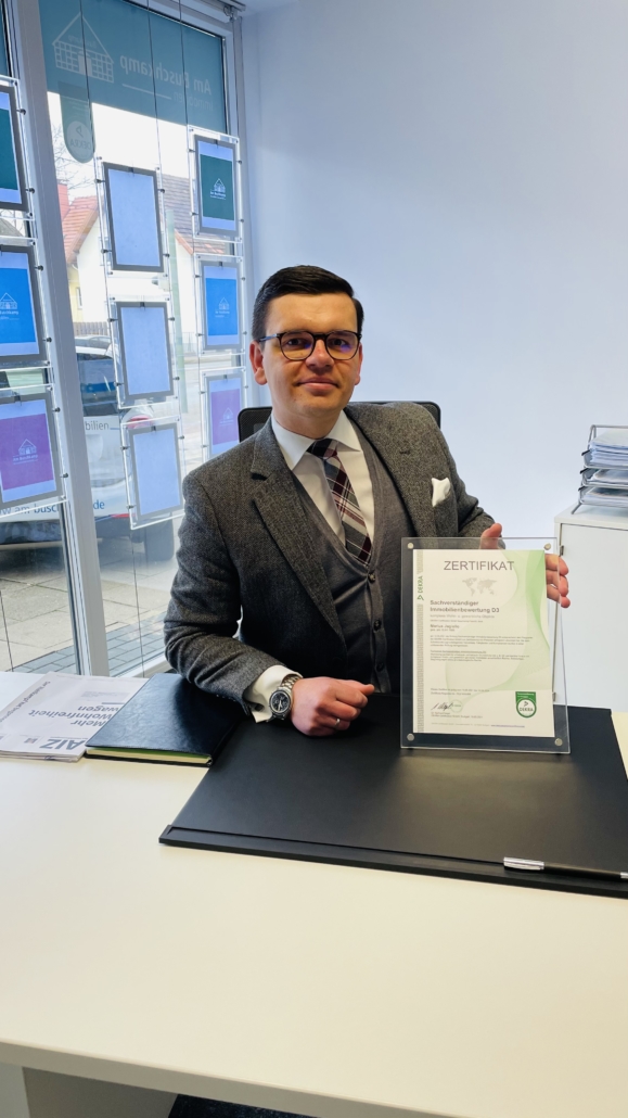 Neue Qualifikation - DEKRA D3 | Am Buschkamp Immobilien