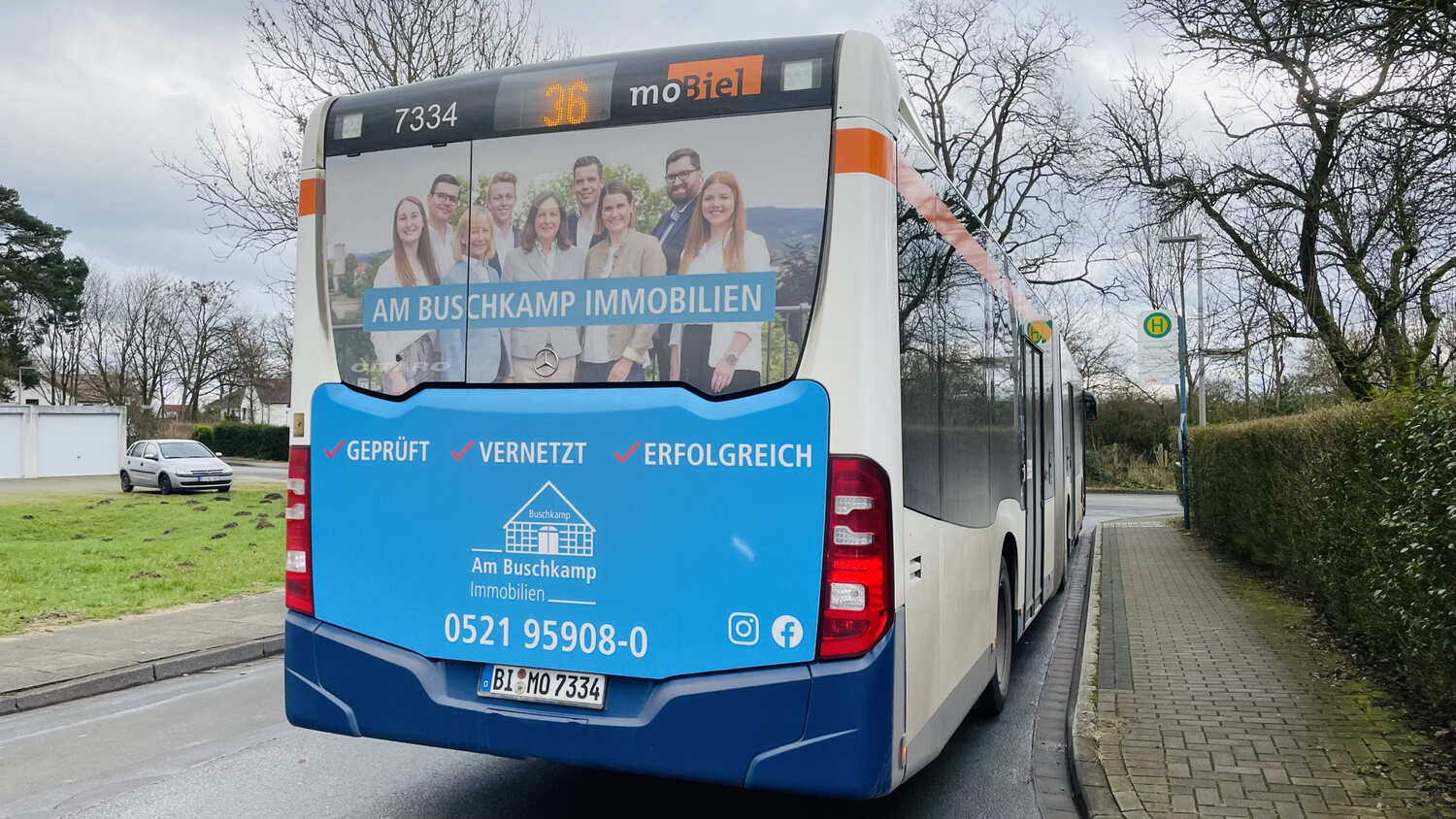 Buswerbung Am Buschkamp Immobilien