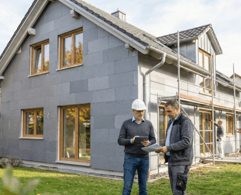 Energetische Sanierung eines Einfamilienhauses